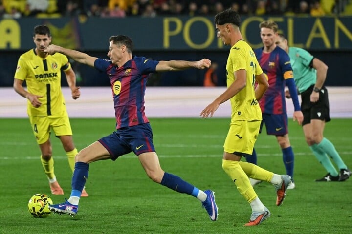 Fotó: JOSE JORDAN / AFP Továbbra is négy pont a Barcelona előnye