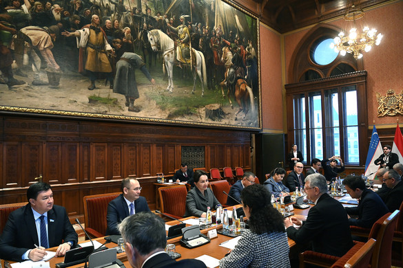 Kövér László az Üzbég Köztársaság szenátusi elnökével tárgyalt