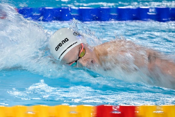 Sárkány Zalán aranyérmes 800 méter gyorson