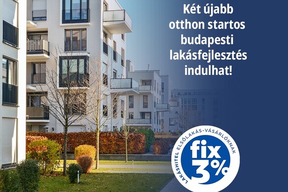 Két újabb otthon startos budapesti lakásfejlesztés indulhat