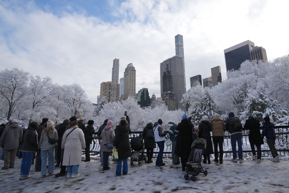 Az Egyesült Államokban tízmilliók lakóhelyére adtak ki téli riasztást