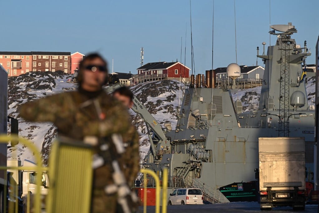 grönland Nuuk dán katona