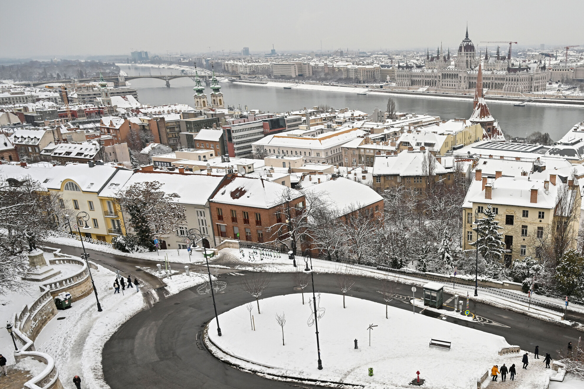 Kilátás a Halászbástyáról