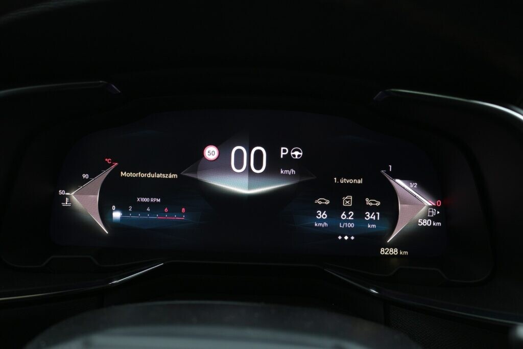 DS 7 BlueHDi Édition France műszerfal