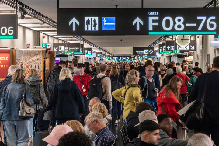 Megállt a bécsi repülőtér