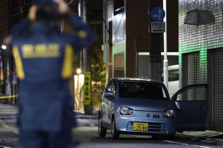 Fotó: The Yomiuri Shimbun via AFP/Tetsuji Noguchi Filmbe illő rablás Tokióban