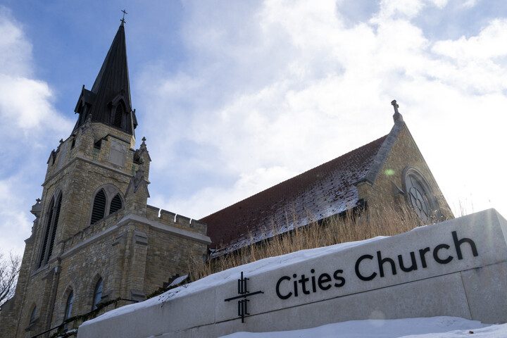 Fotó: Stephen Maturen / GETTY IMAGES NORTH AMERICA / Getty Images via AFP Minnesota államban istentiszteletet megzavaró aktivistákat tartóztattak le