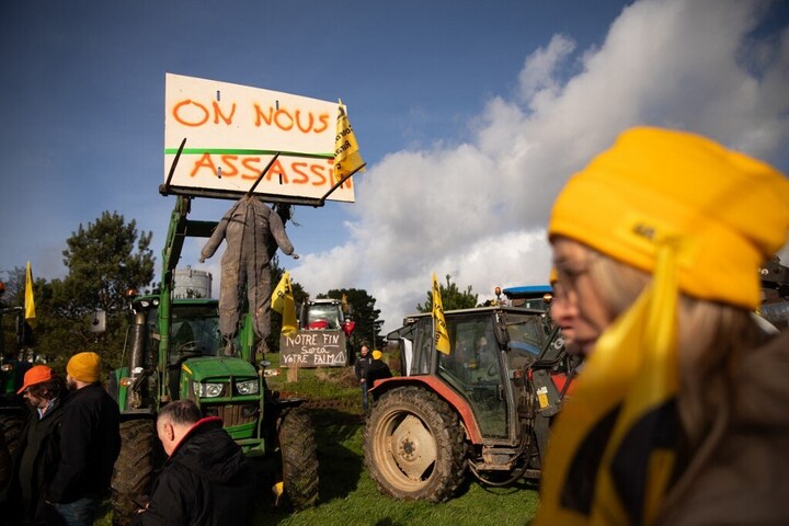 Fotó: Hans Lucas via AFP / Hans Lucas / Vincent Feuray A gazdák nem adják fel