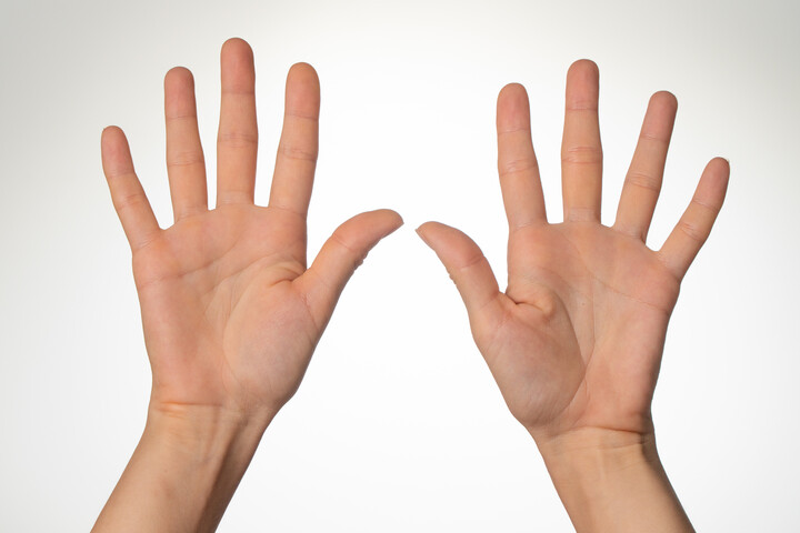 A gyűrűsujja hosszabb, mint a mutatóujja?