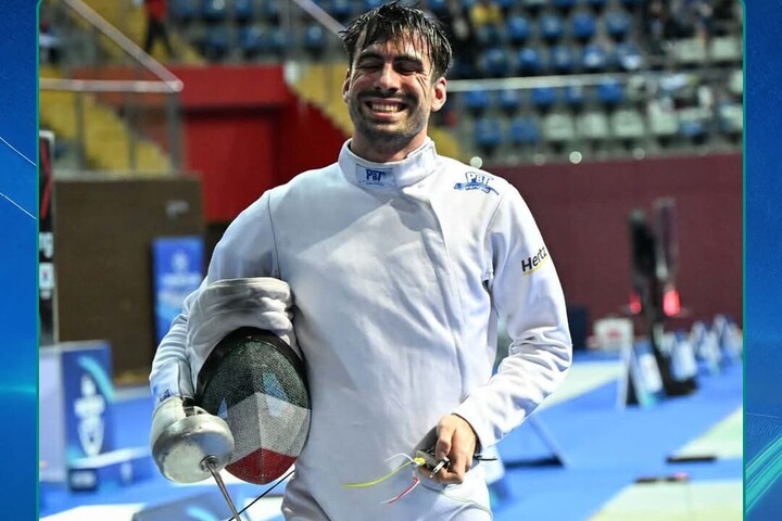 Koch Máté bronzérmes Fudzsejrában