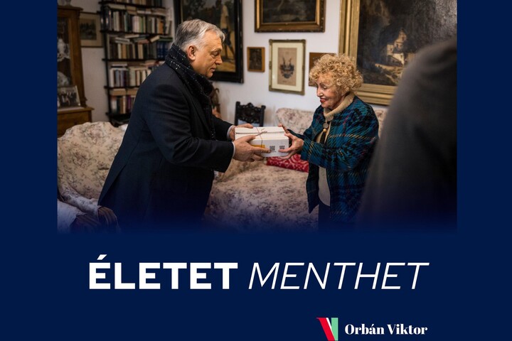 Orbán Viktor átadta az egymilliomodik Gondosórát