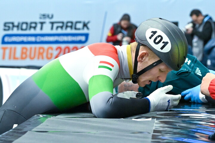 Tiborcz Dániel agyrázkódást szenvedett a reményfutamban