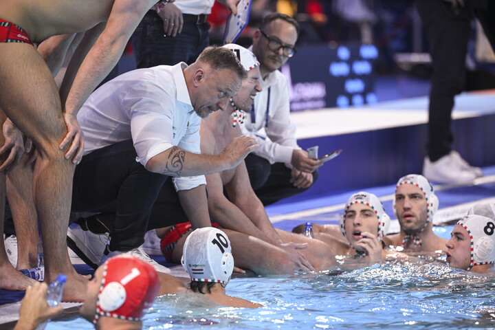 Fotó: MTI/Czeglédi Zsolt Pólósaink kivédekezték a sikert