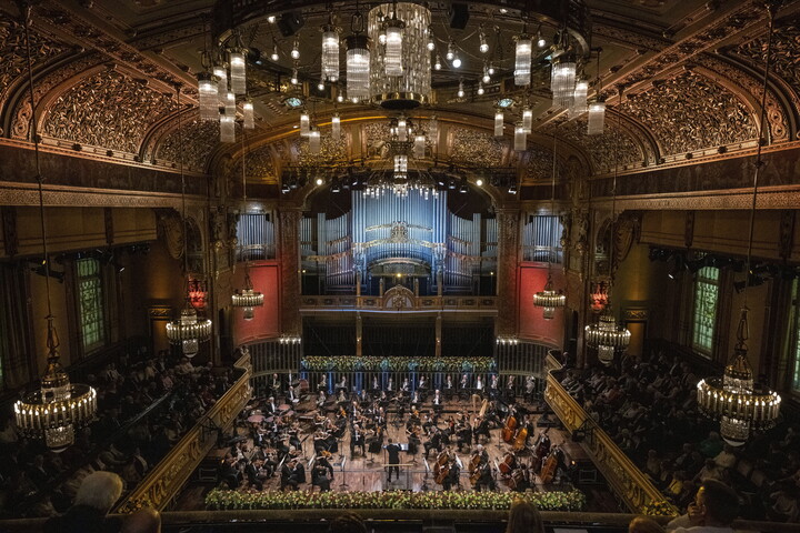 Újévi nyitányán a Zeneakadémián