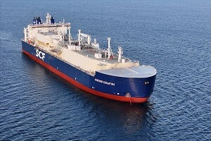 Oroszország első gázszállító hajója teszteli az Északi-tengeri útvonalat