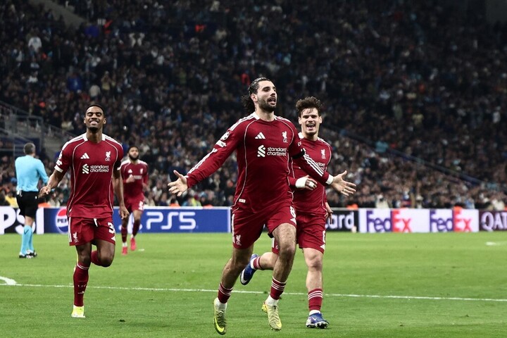 Szoboszlai klasszis góljával szerzett vezetést a Liverpool