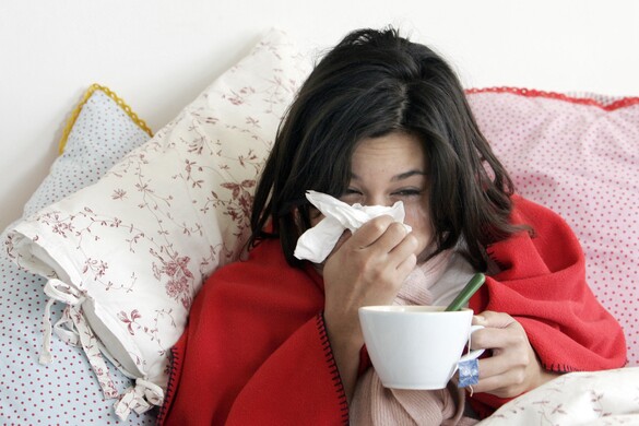 Tombol az influenzajárvány