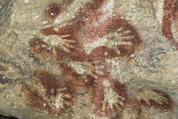 Az indonéz kéznyomatok a legrégebbi barlangi művészet, amelyet valaha találtak