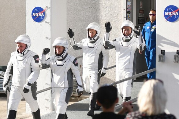 Szerdán indul vissza a Crew-11 legénysége a Nemzetközi Űrállomásról