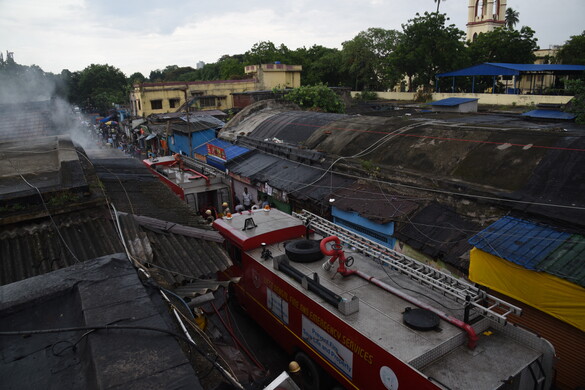 Halálos tűzeset Indiában