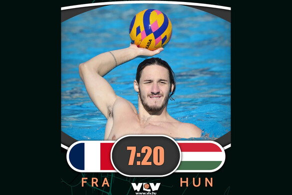 Vízilabda: Kiütötte a franciákat, döntős a magyar válogatott