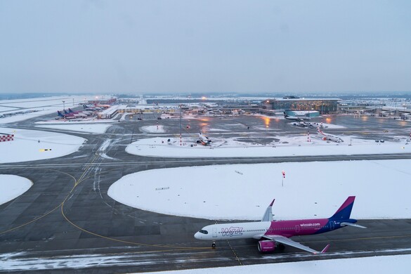 Hazatérés hóban, mosollyal