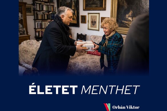 Orbán Viktor átadta az egymilliomodik Gondosórát