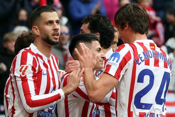 Háromgólos Atlético-siker a La Ligában