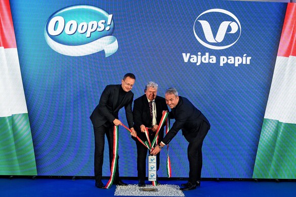 Új gyárát épít Dunaföldváron a Vajda-Papír