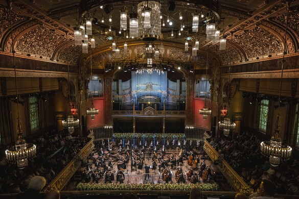 Újévi nyitányán a Zeneakadémián