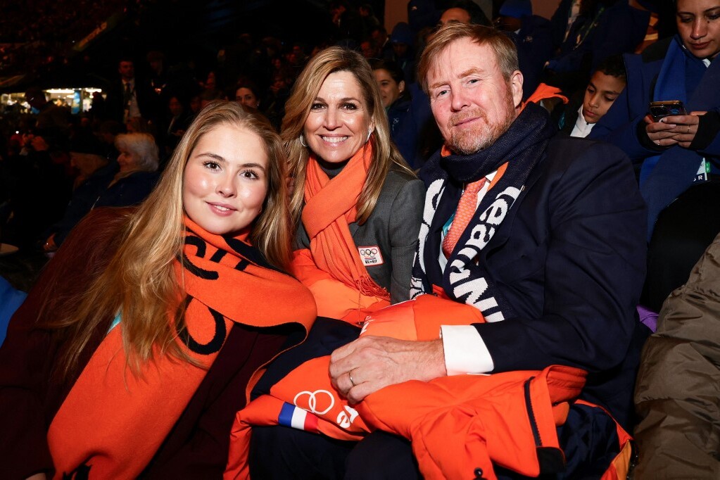 (b-j) Catharina-Amalia hercegnő, Maxima holland királyné és Willem-Alexander holland király is a nyitóünnepség résztvevői voltak