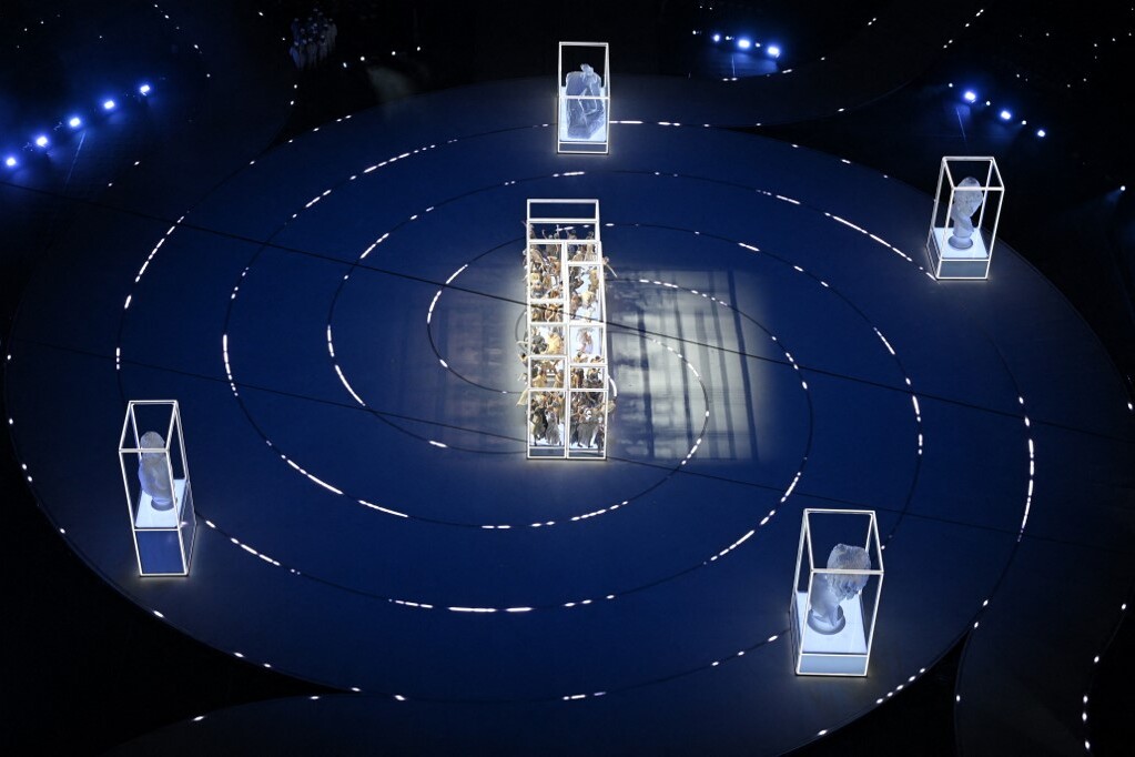 Lenyűgöző látvány tárult a vendégek elé az olimpiai játékok nyitó gáláján