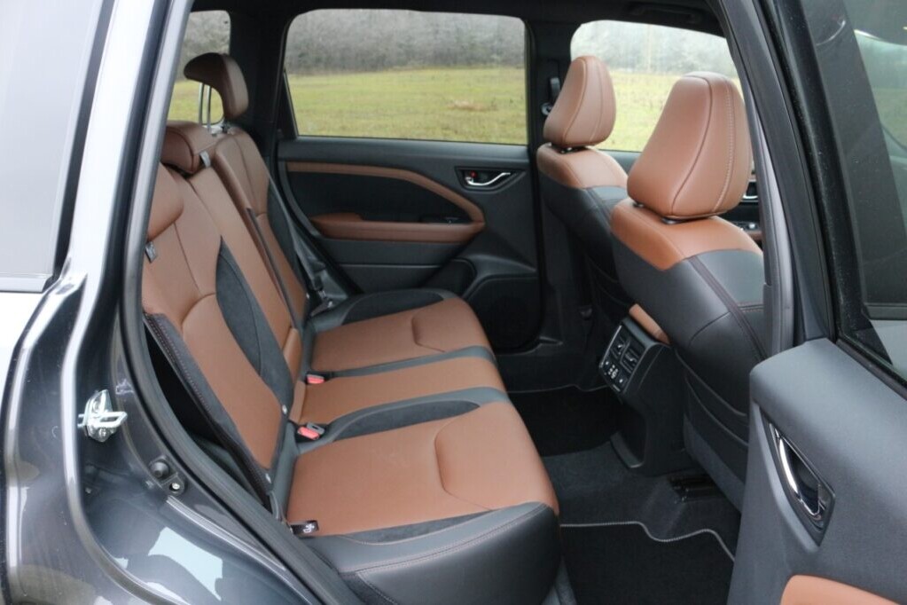 Subaru Forester hátsó ülések