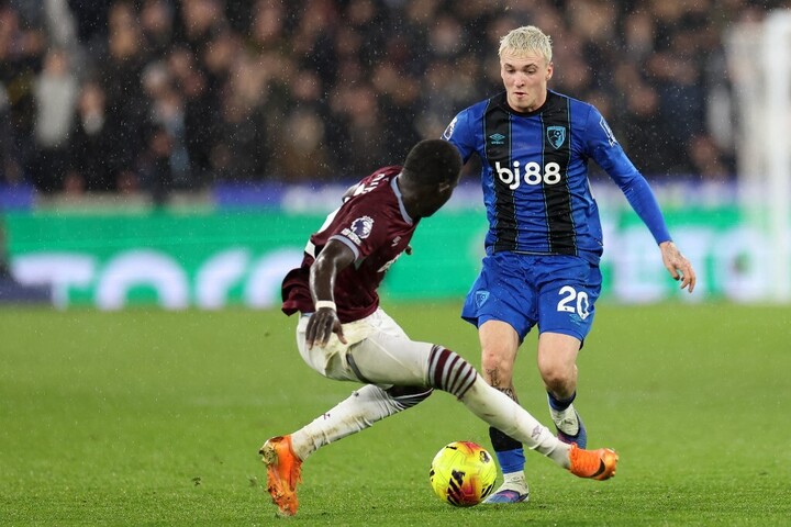 Ismét döntetlen a Bournemouth és a West Ham United mérkőzése