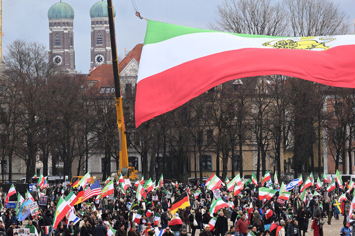 Tömegtüntetés volt Münchenben