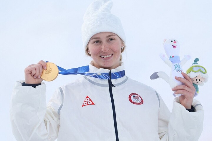 Amerikai győztes a női szabadstílusú sízők mogul számában