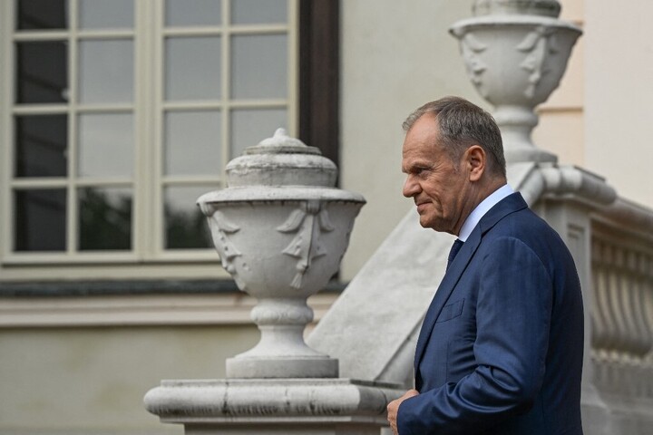 Kijevbe látogatott Donald Tusk