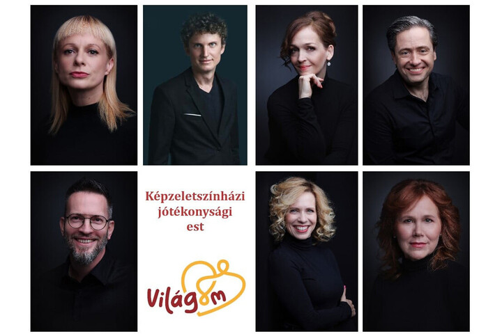 Képzeletszínházi jótékonysági est a Világom Alapítvány javára