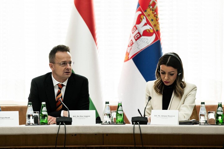 Fotó: Facebook/Szijjártó Péter Magyarország és Szerbia megkerülhetetlen lett