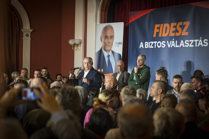 Fotó: MTI/Miniszterelnöki Kommunikációs Főosztály/Kaiser Ákos Az ukrán elnöknek meg kell értenie, hogy nem zsarolhatja Magyarországot