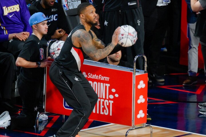 NBA - Lillard nyerte a hárompontosdobó-versenyt