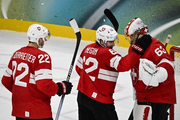 Svájci győzelem a férfi jégkorongtornán