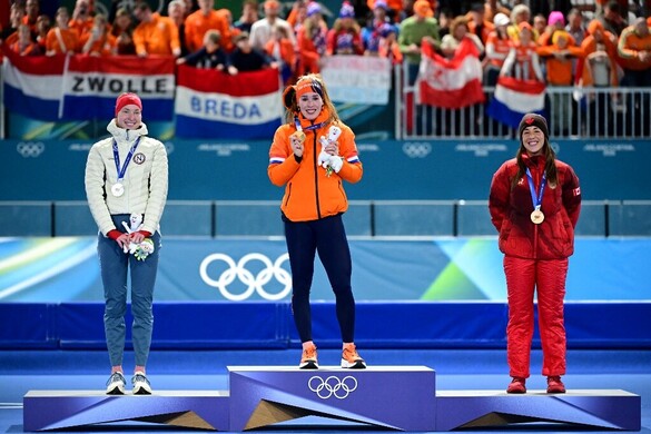 A gyorskorcsolyázó Rijpma-de Jong teljessé tette olimpiai éremkollekcióját