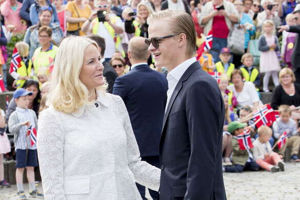 A norvég koronahercegnő fiát letartóztatták