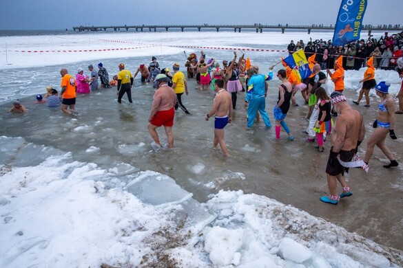 Jeges fürdés lesz Tiszafüreden