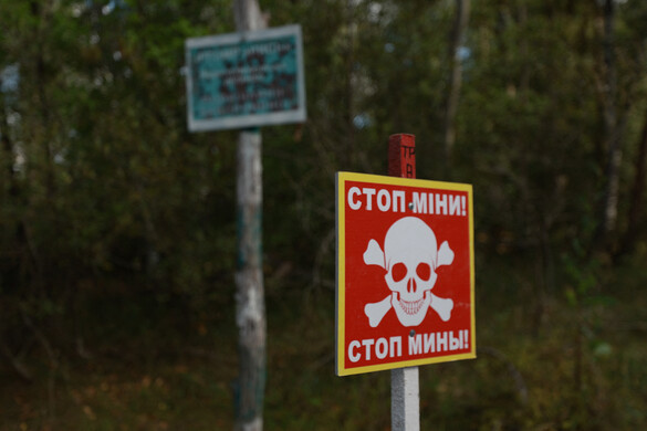 Oroszország drónok segítségével telepít aknákat Kelet-Ukrajnát