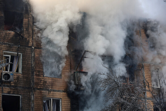 Több mint száz drónt vetettek be az oroszok