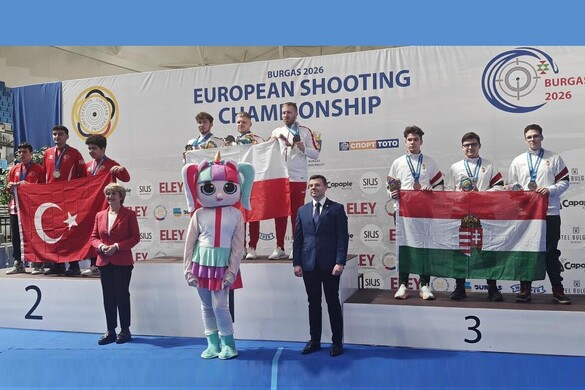Bronzérmes a férfi légpisztolyos csapat