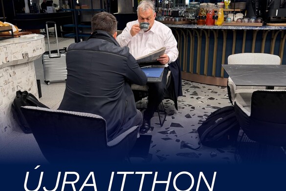 Orbán Viktor hazatért – már a repülőtéren bejelentett valami óriásit