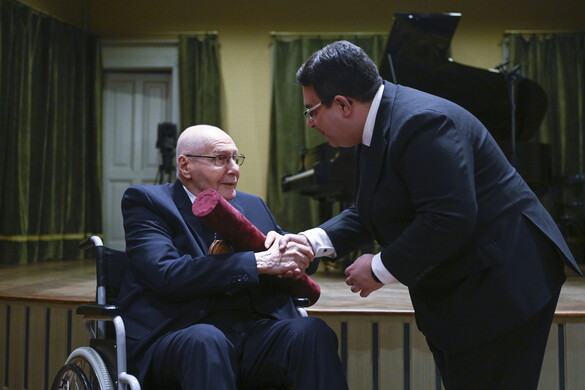 Kurtág Györgyöt díszdoktorává avatta a Zeneakadémia